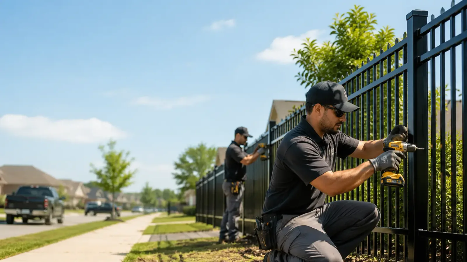 Metal Fence Installation in Albany, LA